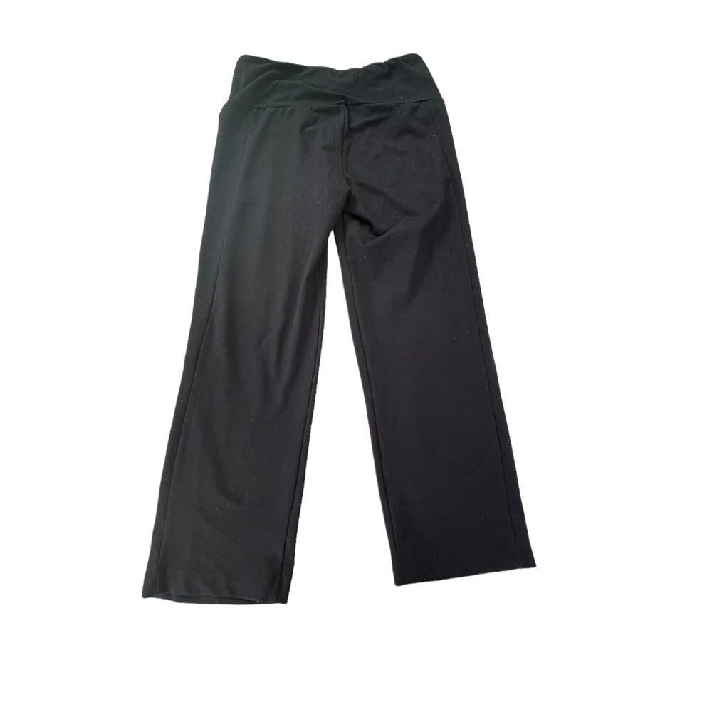 Betabrand Black Straight Leg Yoga Pants - Size Small
